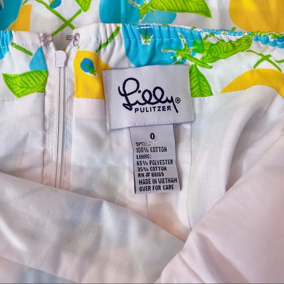 COPY - Lilly Pulitzer Lemon Print Halter Mini Dress - Picture 7 of 8